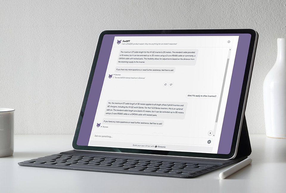 Fully trained AI tool available 24/7